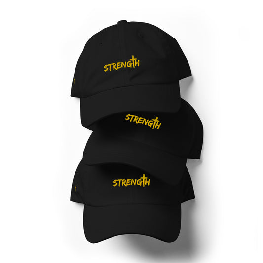 ‘Gold cross edition’ Strength Dad Hat
